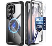 Poetic Guardian MagPro - Funda para Galaxy S26 Ultra de 6.9 pulgadas, compatible con MagSafe, probada contra caídas en grado militar de 20 pies, 2 protectores de pantalla de vidrio templado, carcasa