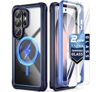 Poetic Guardian MagPro - Funda para Galaxy S26 Ultra de 6.9 Pulgadas, Compatible con MagSafe, Probada contra caídas en Grado Militar de 20 pies, 2 Protectores de Pantalla de Vidrio Templado, Carcasa