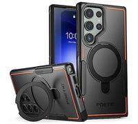 Poetic Neon MagPro - Funda diseñada para Samsung Galaxy S23 Ultra / S22 Ultra 5G de 6.8 Pulgadas, [Compatible con MagSafe] de Doble Capa Resistente a Prueba de Golpes, Soporte de Anillo magnético,