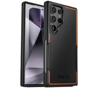 Poetic Neon Series - Funda Compatible con Galaxy S24 Ultra 5G de 6.8 Pulgadas, Doble Capa, Resistente, Resistente, Ligera, Delgada, a Prueba de Golpes, Color Negro