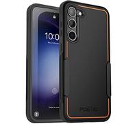 Poetic Neon Series - Funda diseñada para Samsung Galaxy S23 Plus 5G de 6.7 pulgadas, doble capa, resistente, resistente, ligera, delgada, a prueba de golpes, nueva funda para Galaxy S23+ 5G, color negro