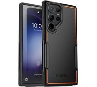 Poetic Neon Series,Funda diseñada para Samsung Galaxy S23 Ultra 5G de 6.8 pulgadas, doble capa, resistente, ligera, delgada, a prueba de golpes, nueva funda para Galaxy S23 Ultra 5G, color negro