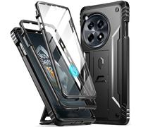 POETIC Revolution Funda compatible con OnePlus 12R 5G (2024), protector de pantalla integrado, funciona con identificación de huellas dactilares, carcasa resistente a los golpes de cuerpo completo con