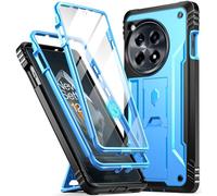 Poetic Revolution - Funda Compatible con OnePlus 12R 5G (2024), Protector de Pantalla Integrado [Funciona con identificación de Huellas Dactilares], Funda Protectora Resistente a Prueba de Golpes con