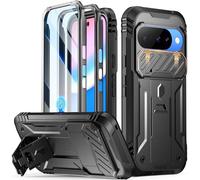 Poetic Revolution - Funda para Google Pixel 10/10 Pro 5G, protector de pantalla integrado que funciona con identificación de huellas dactilares, cuerpo completo, resistente a prueba de golpes, funda