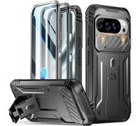 Poetic Revolution - Funda para Google Pixel 10 Pro XL 5G de 6.8 pulgadas, protector de pantalla integrado que funciona con identificación de huellas dactilares, cuerpo completo, grado militar