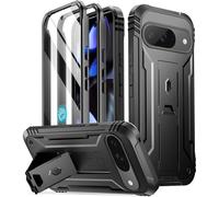 Poetic Revolution - Funda para Google Pixel 9/9 Pro 5G, Protector de Pantalla Integrado Que Funciona con identificación de Huellas Dactilares, Cuerpo Completo, Grado Militar, Resistente a Prueba de