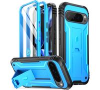 Poetic Revolution - Funda para Google Pixel 9 Pro XL 5G de 6.8 Pulgadas, Protector de Pantalla Integrado Que Funciona con identificación de Huellas Dactilares, Funda Protectora de Grado Militar
