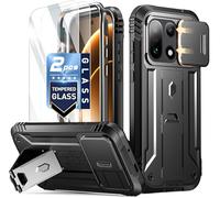 POETIC Revolution - Funda para OnePlus 15 5G [funda de cámara deslizante] [Prueba de caída de 6 metros de altura según estándar militar] Funda resistente a los golpes de cuerpo entero con soporte