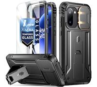 POETIC Revolution - Funda para OnePlus 15R 5G [funda de cámara corrediza] [Prueba de caída de 6 metros de altura estándar militar] Funda resistente a los golpes de cuerpo entero con soporte, color