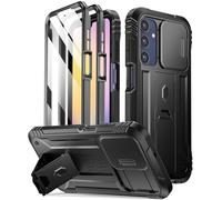 Poetic Revolution - Funda para Samsung Galaxy A25 5G, [Cubierta para cámara Deslizante], Prueba de caídas de Grado Militar de 20 pies, Resistente a Prueba de Golpes, con Soporte y Protector de