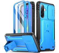 POETIC Revolution - Funda para Samsung Galaxy A36 5G [cubierta de cámara deslizante] [protector de pantalla funciona con ID de huella dactilar] calidad militar Galaxy A36 5G funda con soporte, color