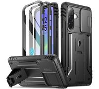 Poetic Revolution - Funda para Samsung Galaxy A36 5G, [cubierta de cámara deslizante] [Protector de pantalla funciona con identificación de huellas dactilares] Funda resistente a prueba de golpes para