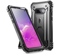 Poetic Samsung Galaxy S10e Funda, Estuche Protector Robusto Revolución con Fuerte Protección Híbrida para Trabajo Pesado y Protector de Pantalla Incorporado para Samsung Galaxy S10e, Negro