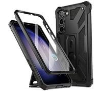 Poetic Spartan - Funda Compatible con Galaxy S23+ Plus 5G de 6.7 Pulgadas, Protector de Pantalla Integrado Que Funciona con identificación de Huellas Dactilares, Cuerpo Completo, Resistente, a Prueba