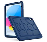 Poetic TurtleSkin - Funda de Silicona Resistente a Prueba de Golpes para iPad de 10.9 Pulgadas de 10.9 Pulgadas (2022), Solo Compatible con el Nuevo iPad de 10.9 Pulgadas (2022), Color Azul Marino