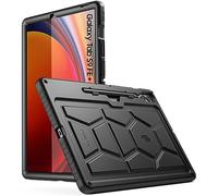 Poetic TurtleSkin - Funda para Samsung Galaxy Tab S9 FE | Fan Edition Plus (versión 2023) de 12.4 Pulgadas con Soporte para bolígrafo S, Resistente a los Golpes, Funda Protectora de Silicona para