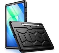 Poetic TurtleSkin Series - Funda para Samsung Galaxy Tab S9 FE (versión 2023) de 10.9 Pulgadas con Soporte para bolígrafo S, Resistente a los Golpes, Funda Protectora de Silicona para niños, Color