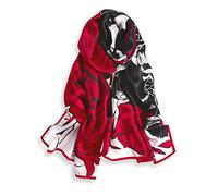 PoeticEHome Pañuelo Largo de Seda 100% Mulberry 170x53cm - Chal Suave y Ligero para Mujer, Ideal para Cuello, Cabello y Cabeza - Caja de Regalo