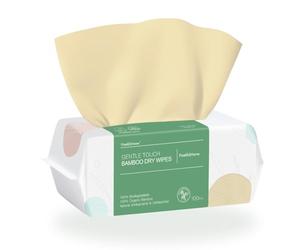 PoeticEHome Toallitas faciales ultrasuaves de bambú 100%, toallitas desechables biodegradables para pieles sensibles, sin fragancia y toallitas desechables sin blanquear