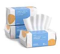 PoeticEHome Toallitas secas extra gruesas - 300 unidades - Libres de pelusa 100% algodón para la cara, toalla seca de uso húmedo para piel sensible, limpieza de superficie, tamaño grande