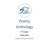 Poetry Anthology: 5th Grade 2016-17 Swigert International School