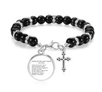 Poetry Dickinson Summer of Thee - Pulsera de cuentas boho