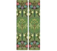 Poetry in Bloom Bookmark: Double sided Bookmark, textured, rounded edges (Paquete de 2)
