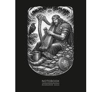 Poetry & Music Notebook - Norse Mythology Journal: Nordic Bard & Creative Spirit Art | For Writers, Artists & Creative Minds (Ragnarok Saga)