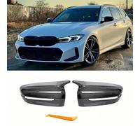 POETRYXIAO Auto Rückspiegel Abdeckung Kompatibel mit B-MW G20 G21 G28 G22 G23 G30 G38 G11 G12 G15 G16 Nur Modell mit Linkem Ruder, Geeignet für Tuning (carbon fibre)