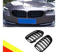 POETRYXIAO Radiador Parrilla Riñón Deporte Negro Brillo Doble Puente para BMW Serie 3 E90 E91 LCI 2008-2012, Adecuado para BMW Tuning