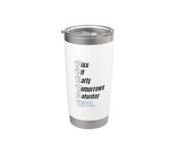 Poets Day-funny gag or expression with cheeky pun Vaso térmico de acero inoxidable de doble pared