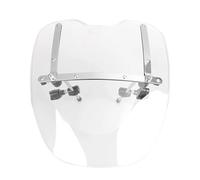 POEWRI Parabrisas De Motocicleta De 17" ABS Universal para D&avidson Road King Softail Dyna F&atboy
