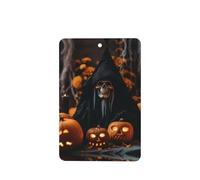 Poezjzw 4 lámparas de esqueleto de calabaza, aroma de lavanda, aroma de coche, rectangular, fragancia para colgar se aplica a zapatos de armario