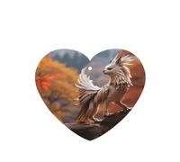 Poezjzw 4 piezas con diseño de bestias extrañas, aroma de lavanda, aroma de coche, forma de corazón, fragancia colgante que se aplica a los zapatos del armario