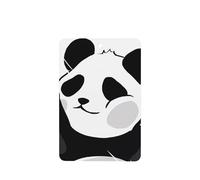 Poezjzw 4 piezas con divertido patrón de panda con aroma a lavanda para coche, rectangular, para colgar en el armario y zapatos