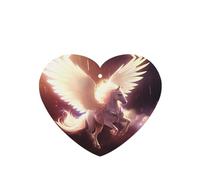 Poezjzw 4 piezas de aroma de Pegaso sagrado con aroma de lavanda para coche, forma de corazón, fragancia colgante que se aplica a los zapatos del armario