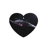 Poezjzw 4 piezas de ciencia ficción con patrón de nave espacial con aroma a lavanda, aroma de coche, en forma de corazón, fragancia colgante que se aplica a los zapatos del armario