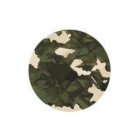 Poezjzw 4 piezas de diseño de camuflaje del ejército con aroma a lavanda, aroma de coche, forma redonda, para colgar fragancias que se aplican a los zapatos