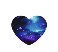 Poezjzw 6 piezas con diseño de campo de flores y estrellas, aroma de lavanda, aroma de coche, forma de corazón, fragancia colgante que se aplica a los zapatos del armario