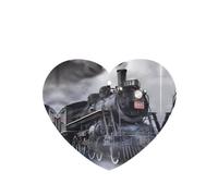 Poezjzw 6 piezas con diseño de nubes de tren de vapor, aroma de lavanda, aroma de coche, en forma de corazón, fragancia colgante que se aplica a los zapatos del armario