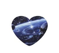 Poezjzw 6 piezas con patrón de canal de estrella y planeta, aroma de lavanda, aroma de coche, forma de corazón, fragancia para colgar se aplica a zapatos de armario