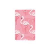 Poezjzw 6 piezas de flamenco de verano, patrón de hojas de palma, aroma de lavanda, aroma de coche, rectangular, fragancia para colgar se aplica a zapatos de armario