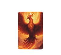 Poezjzw 6 piezas de hermoso patrón de fénix con aroma a lavanda para coche, rectangular, fragancia para colgar se aplica a zapatos de armario