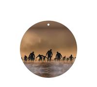 Poezjzw 6 piezas de muchos patrones de zombi con aroma a lavanda para coche, forma redonda, fragancia colgante que se aplica a zapatos de armario