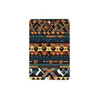 Poezjzw 6 piezas de textura étnica tribal africana con aroma a lavanda, aroma de coche, rectangular, fragancia para colgar se aplica a zapatos de armario