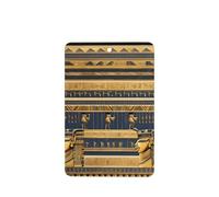 Poezjzw 6 piezas faraónico egipcio con patrón de frescos, aroma de lavanda, fragancia rectangular para colgar en el armario