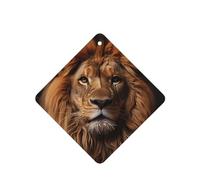 Poezjzw 6 piezas The Lion'S Gaze Pattern Lavanda Aroma Car Aroma Square Hanging Fragancia se aplica a los zapatos del armario