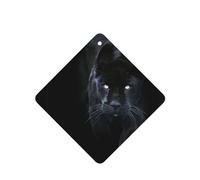 Poezjzw Ambientadores cuadrados con aroma a lavanda para coche, diseño de pantera con ojos azules, 4 tabletas de aromaterapia para armario, zapatero, eliminar