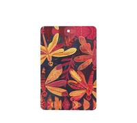 Poezjzw Ambientadores de aire de coche con diseño de libélula de verano, 4 unidades, rectangulares colgantes, tabletas de aromaterapia, ambientadores perfumados para dormitorio, armario, zapatos